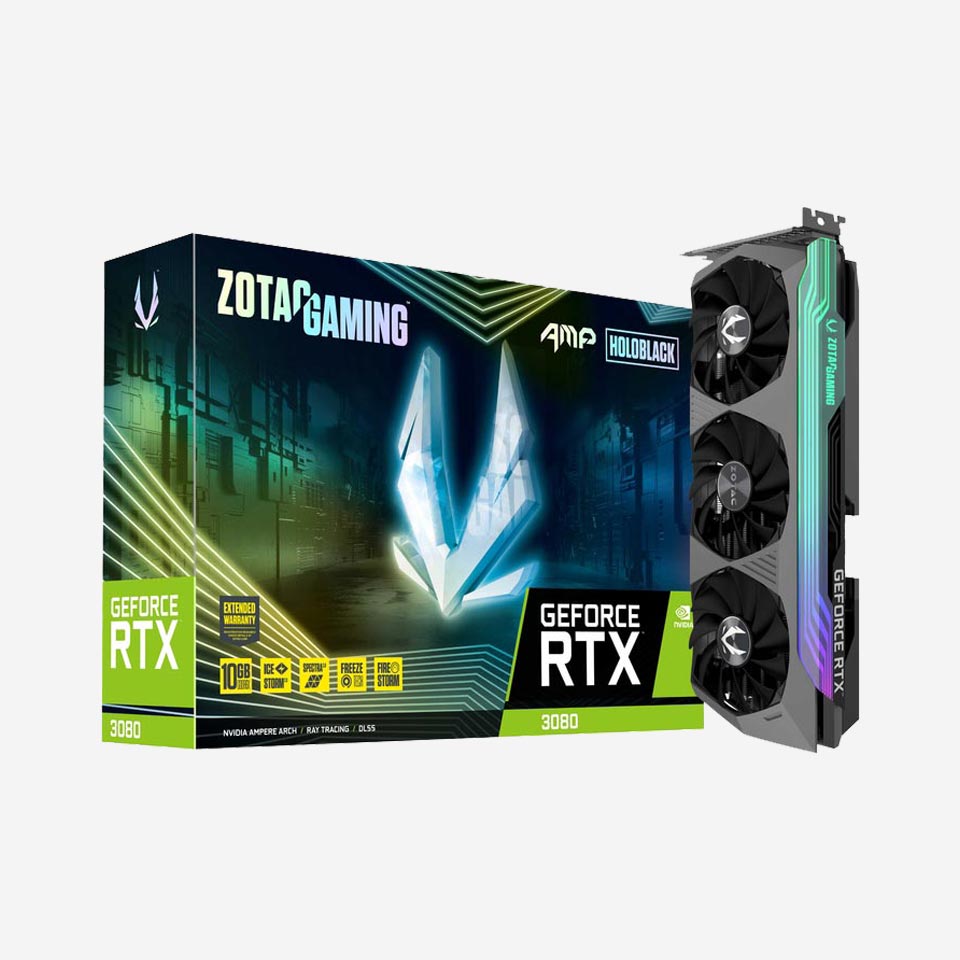 ZOTAC GAMING GeForce RTX 3080 AMP Holo LHR Graphics Cards