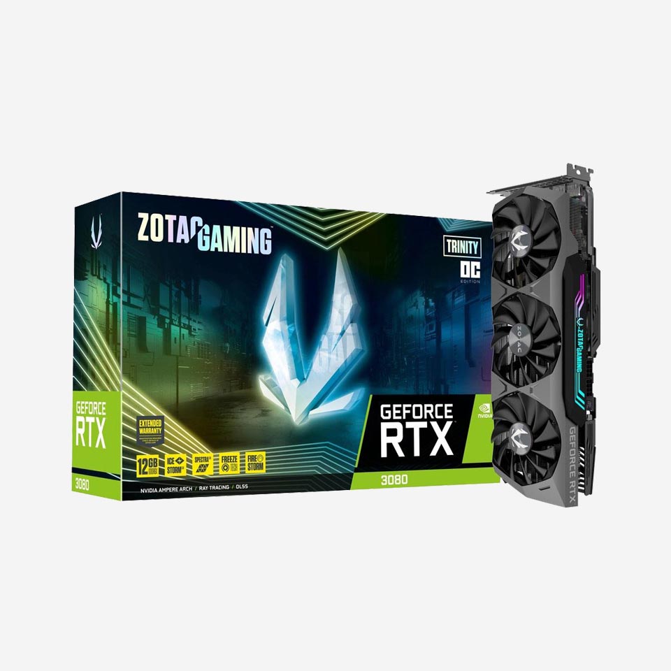 ZOTAC GAMING GeForce RTX 3080 Trinity OC LHR 12GB Graphics Cards