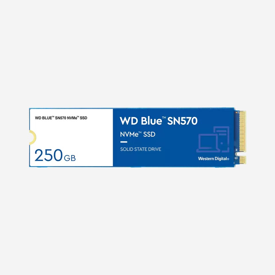 Western Digital BLUE SN570 NVME 250GBB WDS250G3B0C SSD