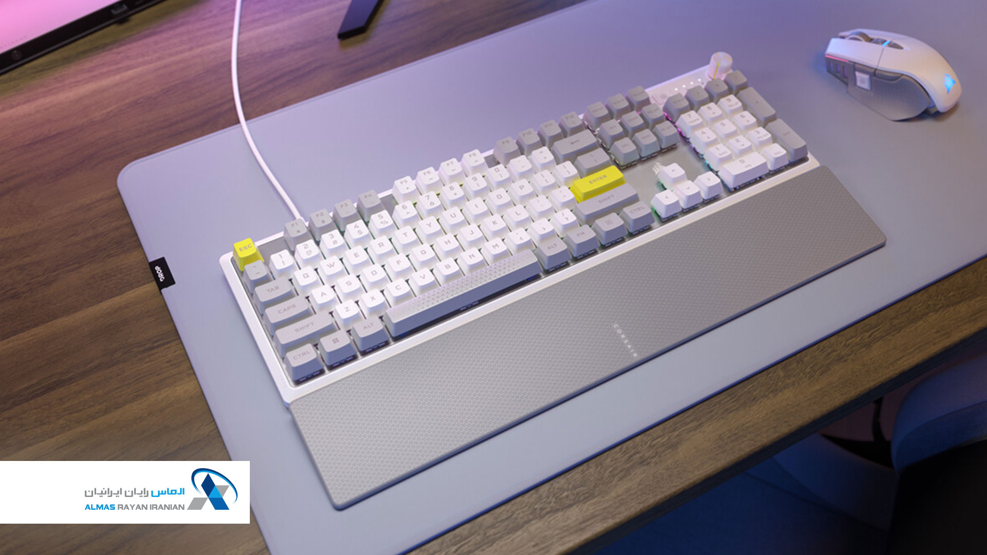 کیبورد CORSAIR K70 CORE SE سلاح قدرتمندی در بازی - Almas Rayan Iranian