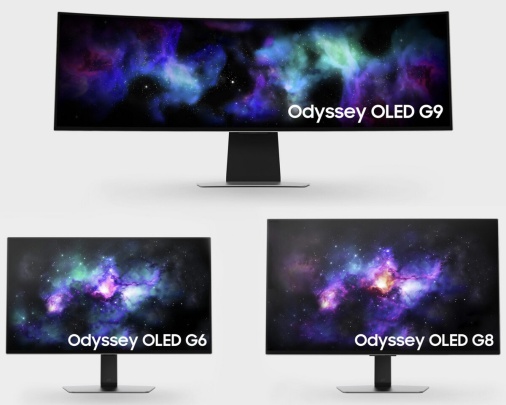 Samsung Odyssey OLED Monitor مانیتور گیمینگ سامسونگ