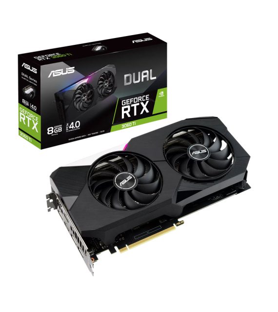 کارت گرافیک ایسوس DUAL RTX3060TI 8G کارت گرافیک ایسوس DUAL RTX3060TI 8G