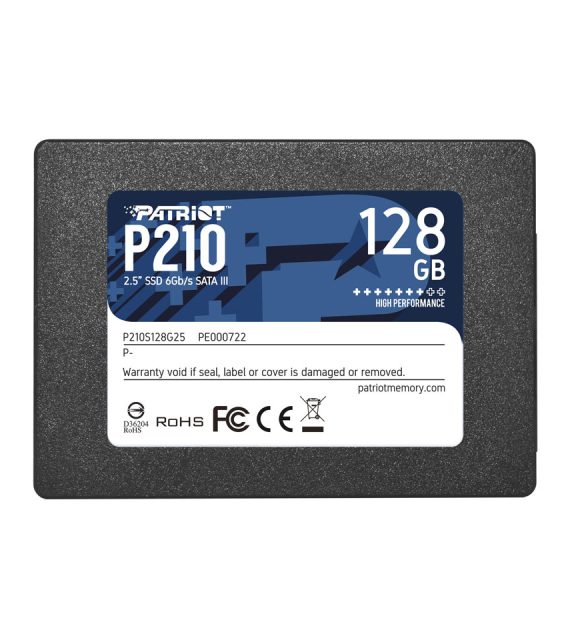 اس‌اس‌دی پاتریوت P210 128GB 2.5 inch SATA Solid State Drive