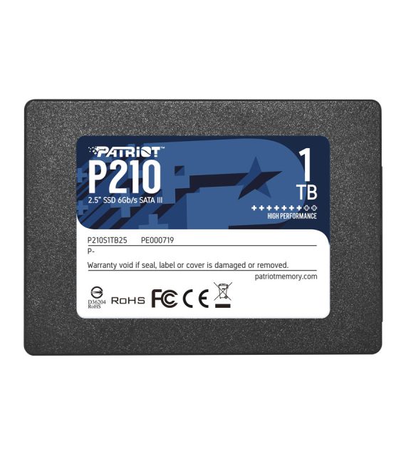 اس‌اس‌دی پاتریوت P210 1TB 2.5 inch SATA Solid State Drive
