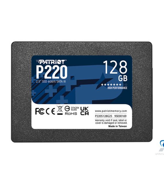 اس‌اس‌دی پاتریوت P220 128GB 2.5 inch SATA Solid State Drive