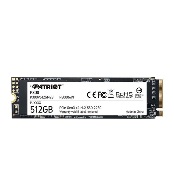 اس‌اس‌دی پاتریوت P300 PCIe m.2 512GB