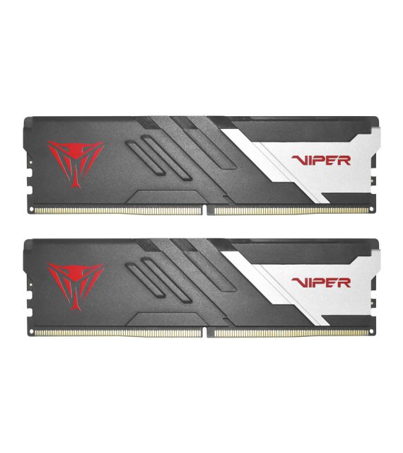 رم دسکتاپ DDR5 دو کاناله 5200 مگاهرتز CL36 پاتریوت مدل Viper Venom RGB ظرفیت 16 گیگابایت