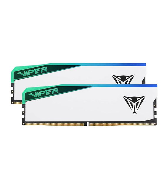 رم دسکتاپ DDR5 دو کاناله 7000 مگاهرتز CL38 پاتریوت مدل Viper Elite 5  ظرفیت 32 گیگابایت