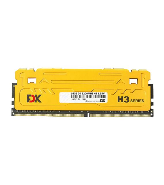 رم دسکتاپ DDR4 تک کاناله 3200 مگاهرتز CL16 فدک مدل H3 ظرفیت 16 گیگابایت