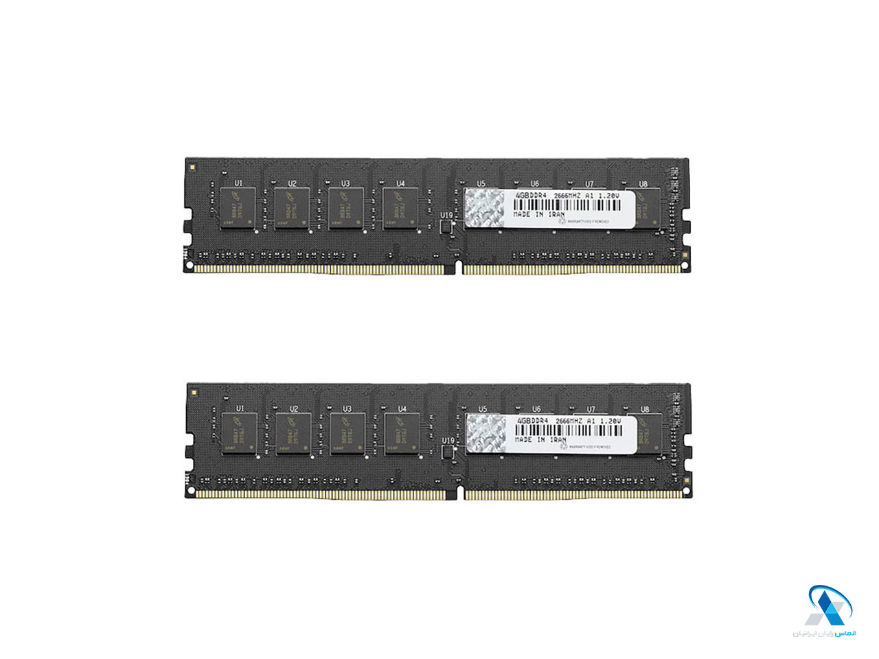 رم دسکتاپ DDR4 دو کاناله ۲۶۶۶ مگاهرتز CL19 فدک مدل A1 ظرفیت ۸ گیگابایت
