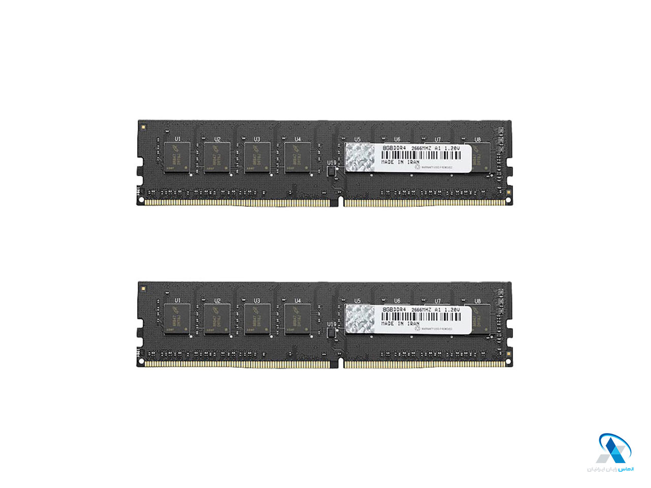 رم دسکتاپ DDR4 دو کاناله ۲۶۶۶ مگاهرتز CL19 فدک مدل A1 ظرفیت ۱۶ گیگابایت