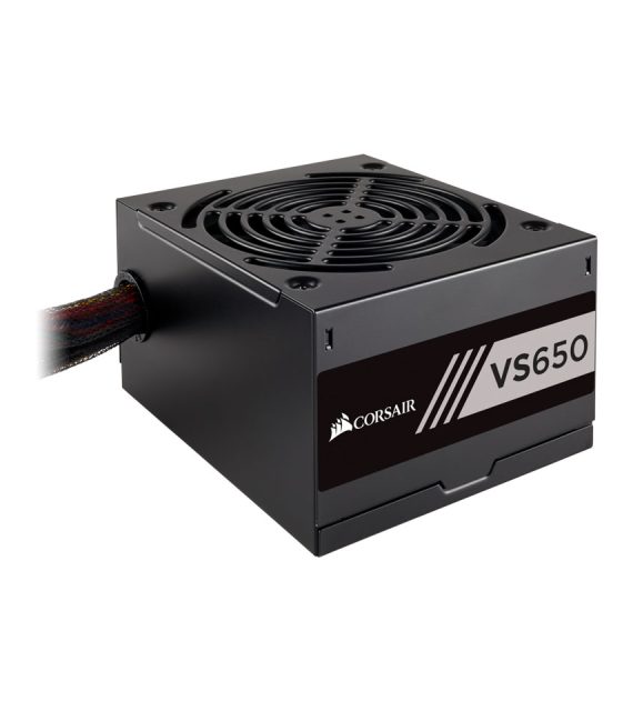 پاور کورسیر VS650 — 650 Watt 80 PLUS White Certified PSU (UK)