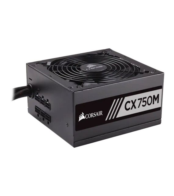 پاور کورسیر CX750M — 750 Watt 80 PLUS Bronze Certified Modular ATX PSU