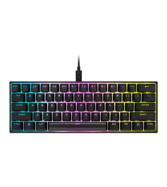 کیبورد گیمینگ مکانیکی کورسیر مدل K65 RGB MINI