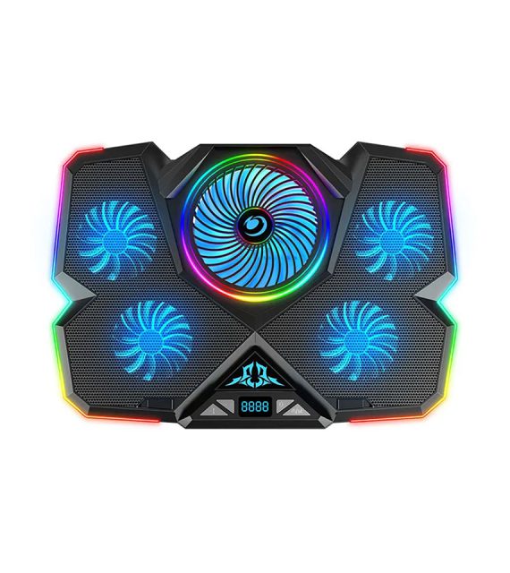 پایه خنک کننده لپ تاپ کول کلد مدل K44-RGB پایه خنک کننده لپ تاپ کول کلد مدل K44-RGB