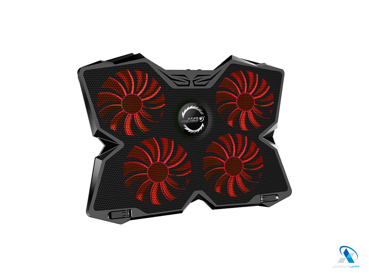 پایه خنک کننده گیمینگ لپ تاپ کول کلد مدل K25-01