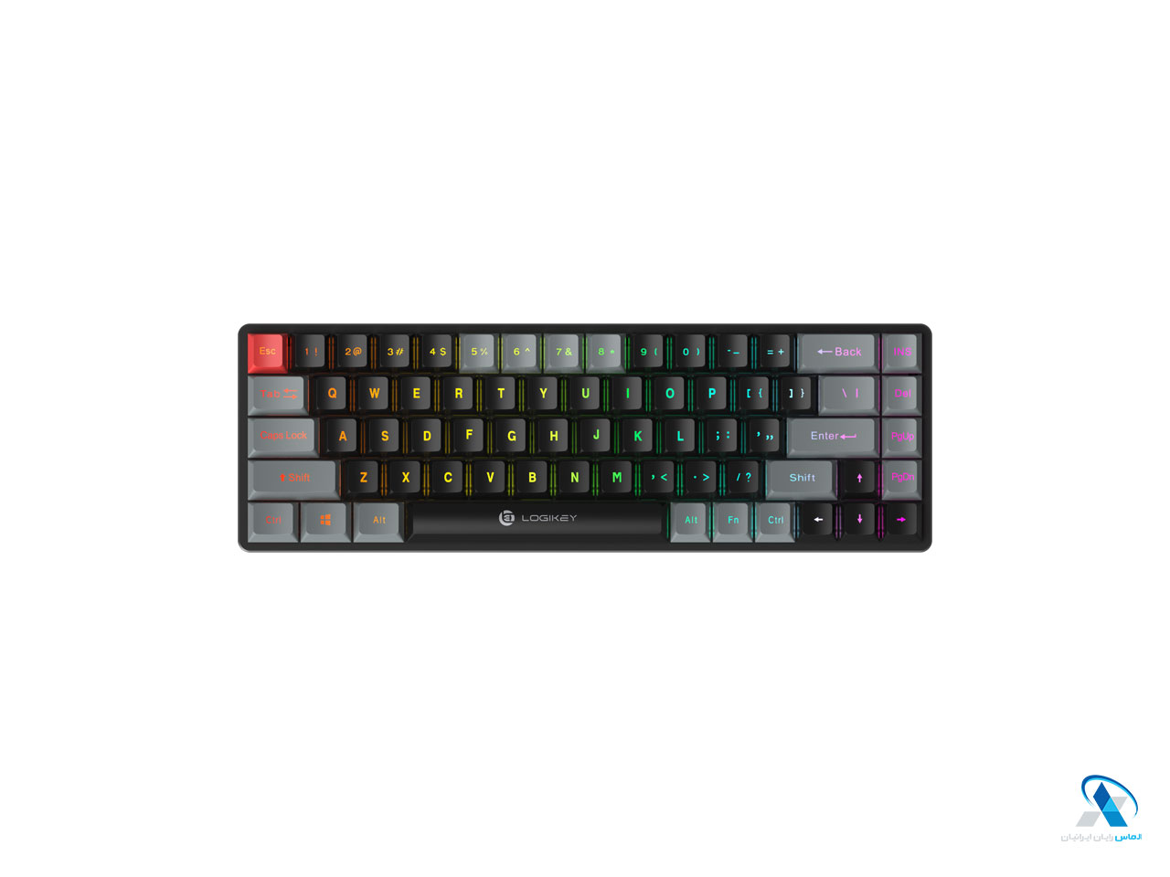 کیبورد گیمینگ لاجیکی مدل K410B