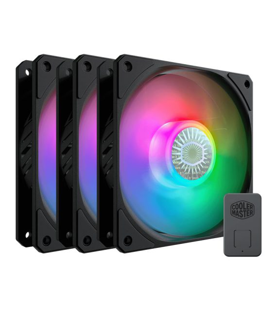 فن کیس کولرمستر مدل SICKLEFLOW 120 ARGB 3IN1 (سه عدد فن)