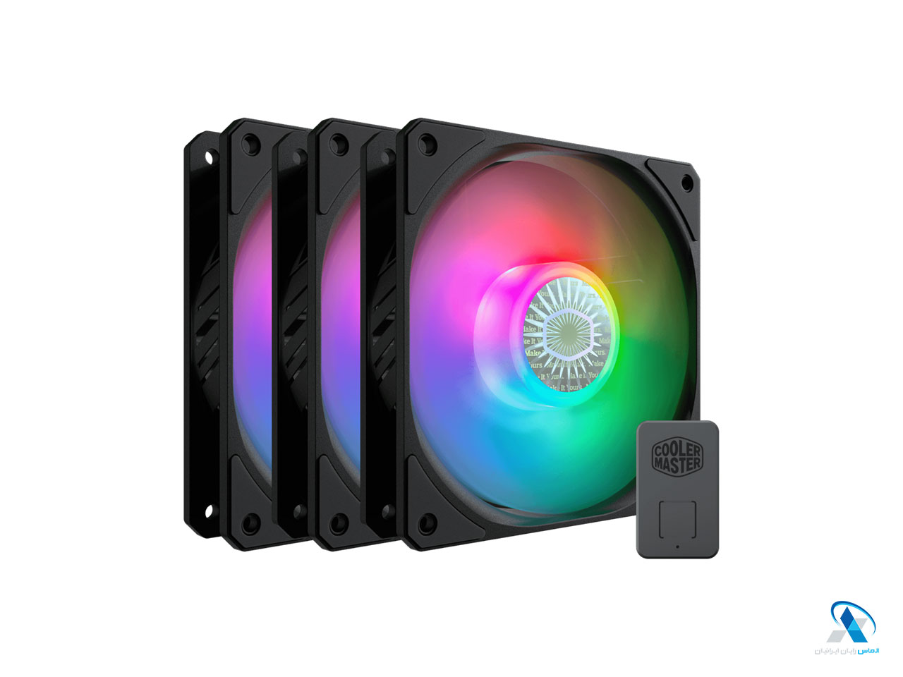 فن کیس کولرمستر مدل SICKLEFLOW 120 ARGB 3IN1 (سه عدد فن)