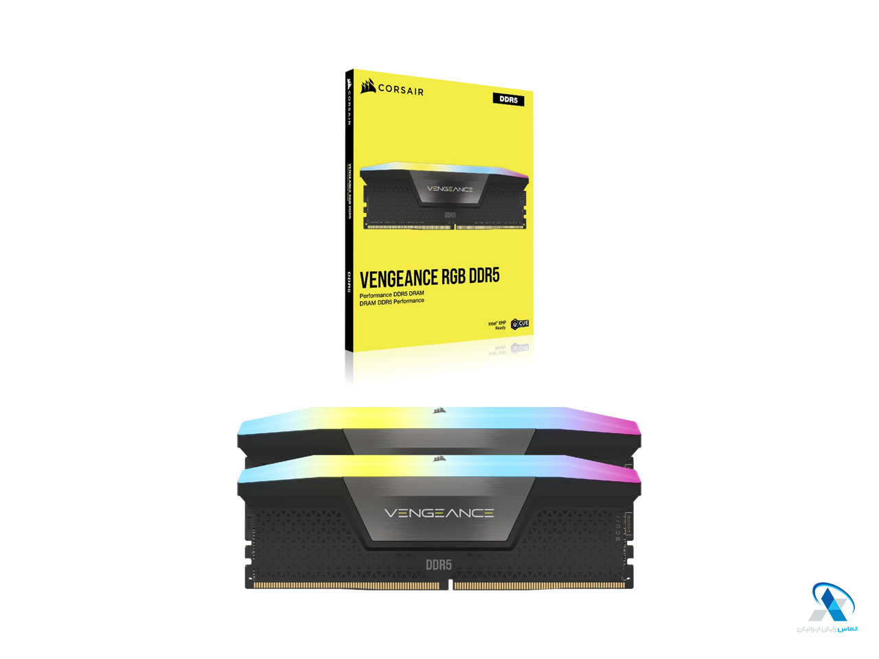 رم دسکتاپ DDR5 دو کاناله 5600 مگاهرتز CL40 کورسیر مدل VENGEANCE