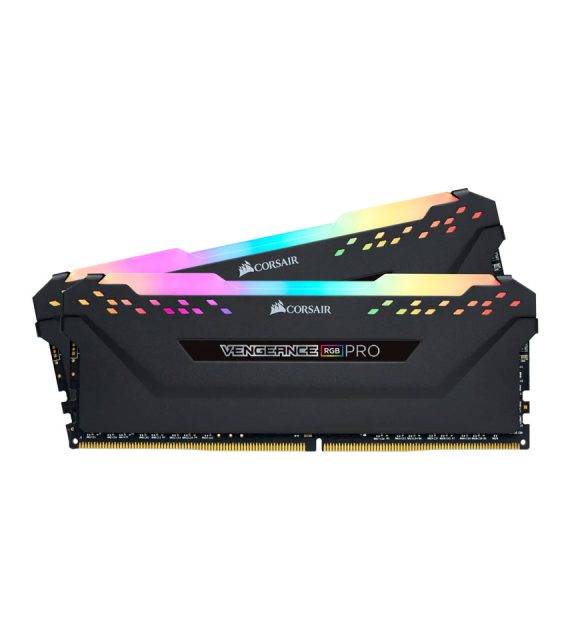 رم دسکتاپ DDR4 دو کاناله 3600 مگاهرتز CL18 کورسیر مدل VENGEANCE RGB PRO ظرفیت 32 گیگابایت