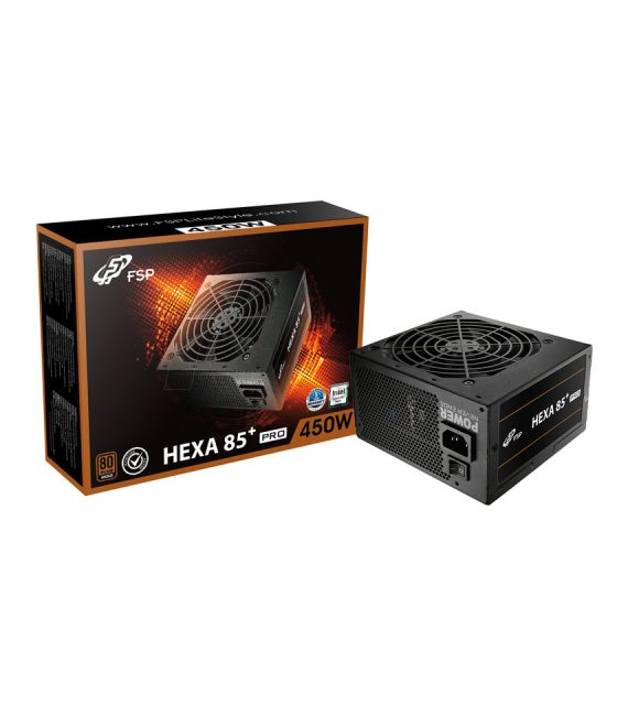 پاور غیر ماژولار اف اس پی HEXA 85+ PRO 450W پاور غیر ماژولار اف اس پی HEXA 85+ PRO 450W