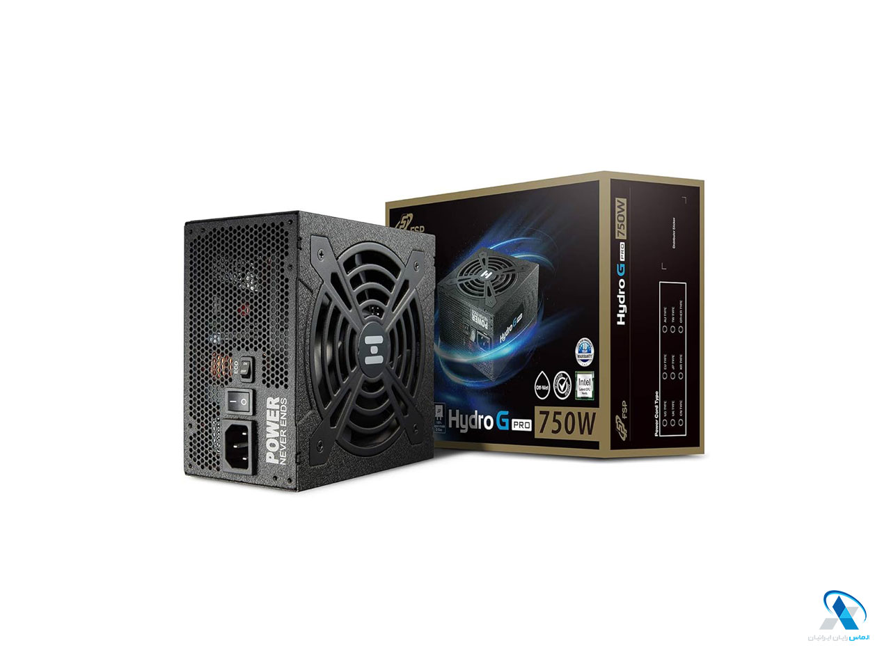 پاور غیر ماژولار اف اس پی Hydro G PRO 750W