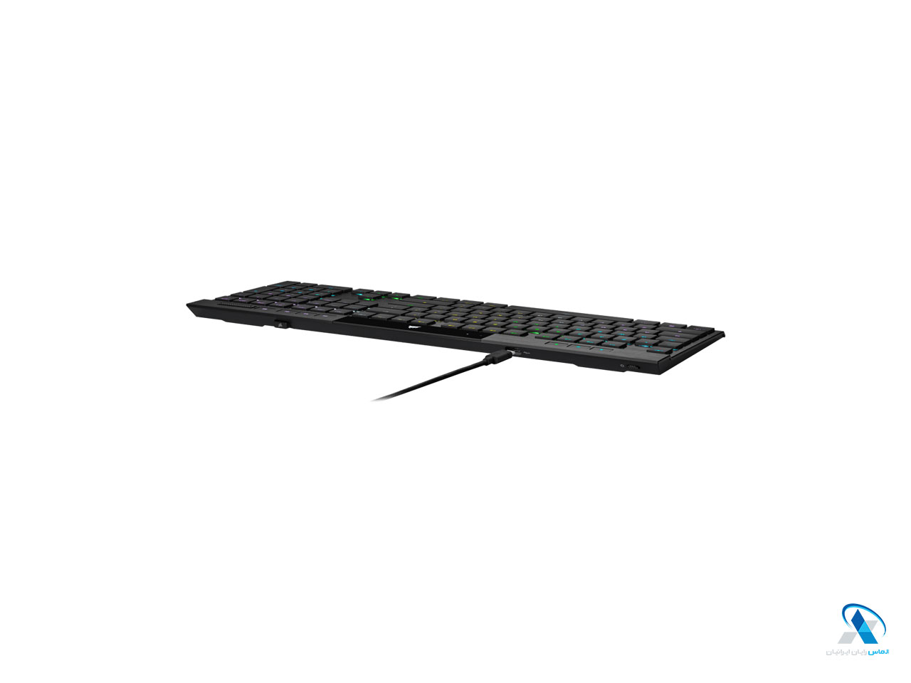 کیبورد بیسیم گیمینگ کورسیر مدل K100 AIR WIRELESS RGB Ultra-Thin