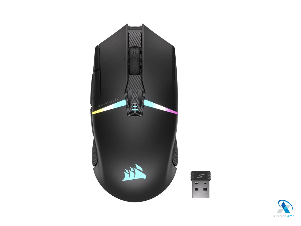 ماوس بیسیم گیمینگ کورسیر NIGHTSABRE WIRELESS RGB