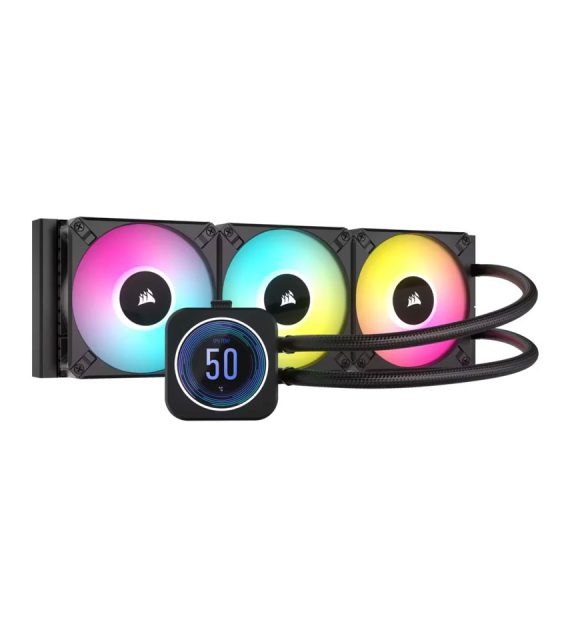 سیستم خنک‌کننده آبی کورسیر مدل iCUE H150i ELITE LCD XT Display