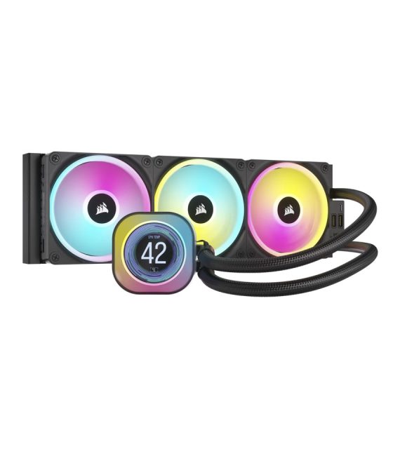 سیستم خنک‌کننده آبی کورسیر مدل iCUE LINK H150i LCD