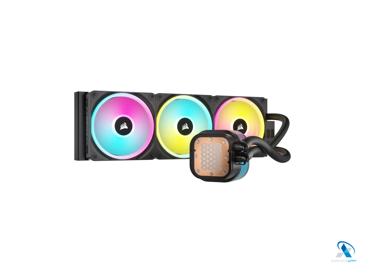 سیستم خنککننده آبی کورسیر مدل iCUE LINK H150i LCD