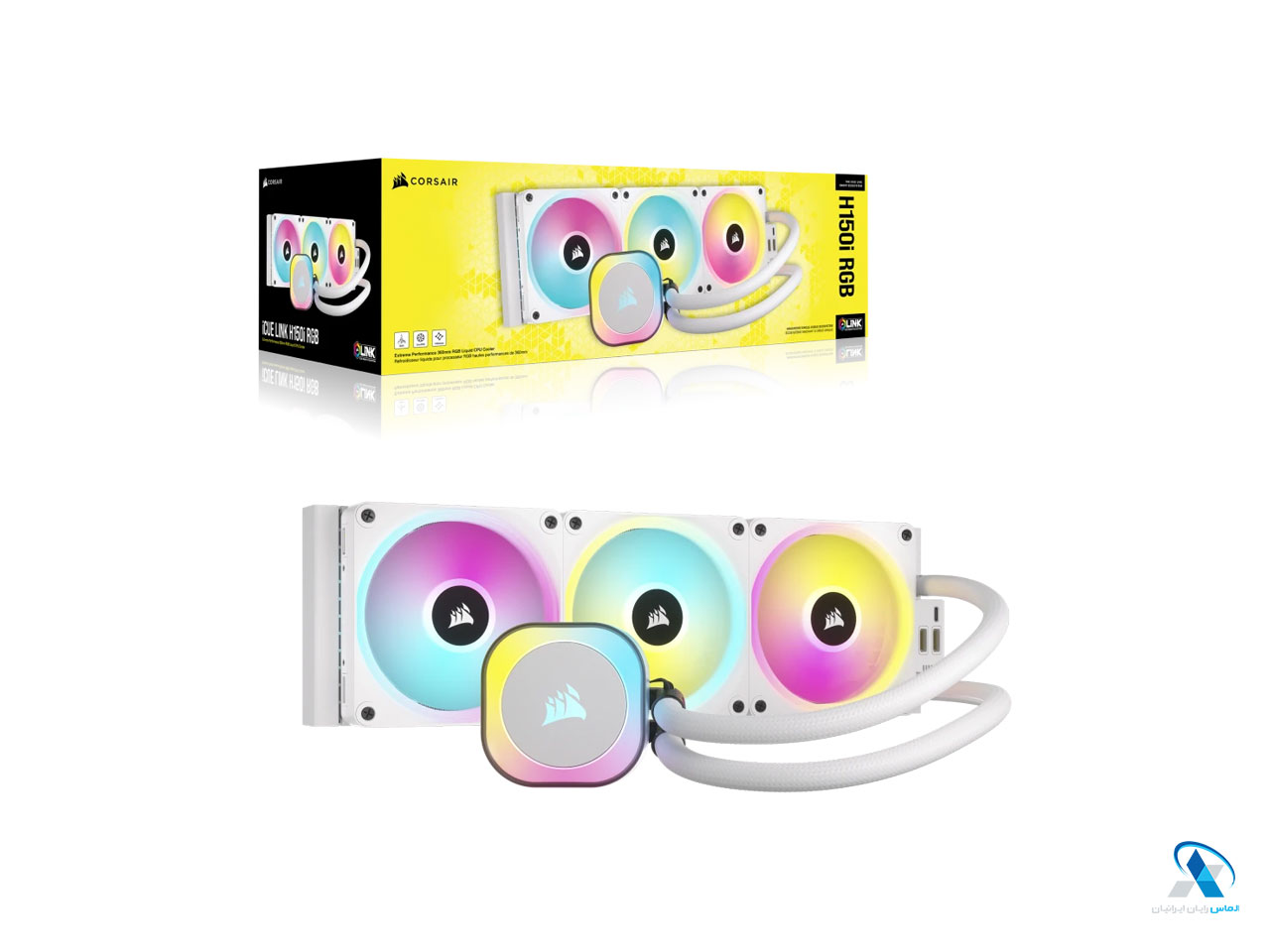 سیستم خنککننده آبی کورسیر مدل iCUE LINK H150i RGB AIO