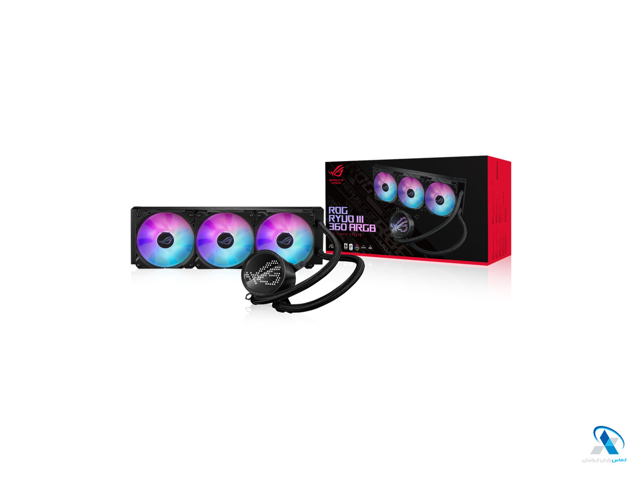 سیستم خنککننده آبی ایسوس مدل ROG RYUO III 360 ARGB