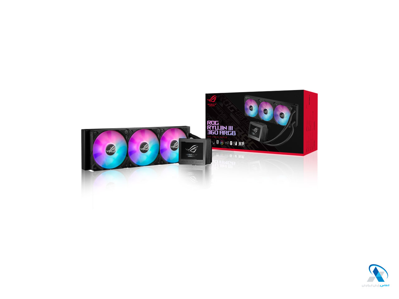 سیستم خنککننده آبی ایسوس مدل ROG RYUJIN III 360 ARGB