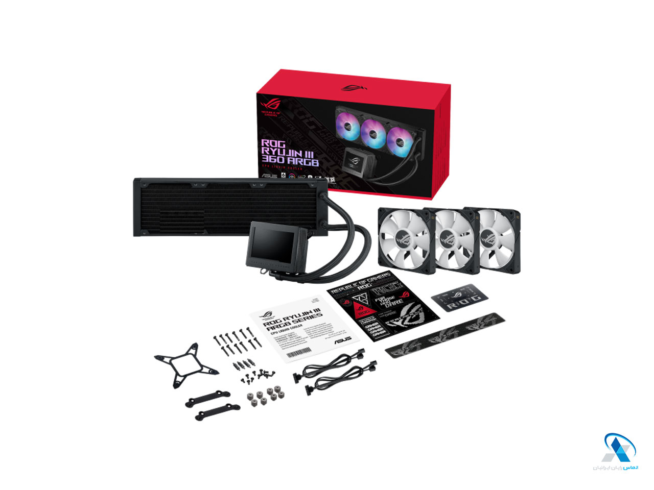 سیستم خنککننده آبی ایسوس مدل ROG RYUJIN III 360 ARGB