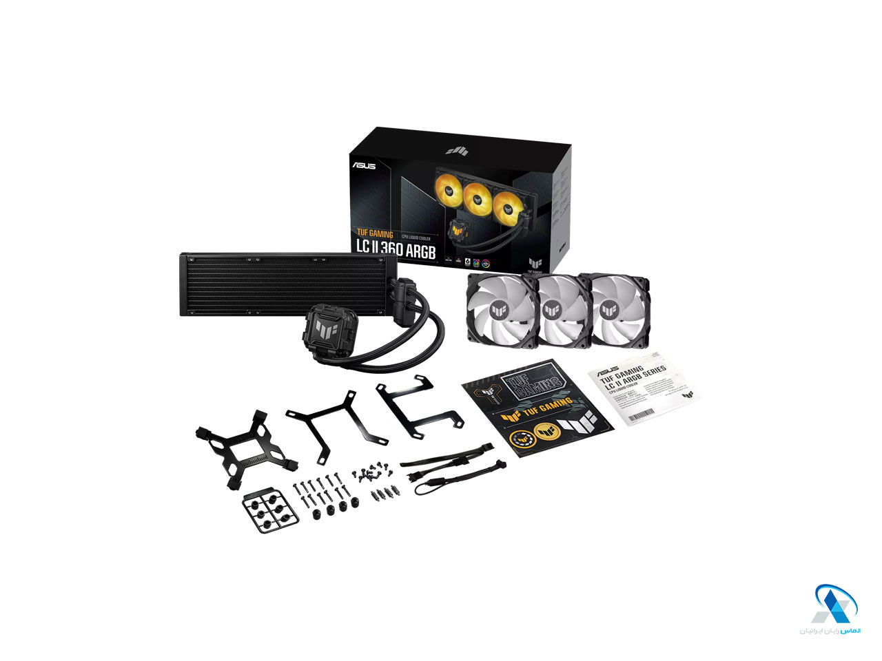 سیستم خنککننده آبی ایسوس مدل TUF Gaming LC II 360 ARGB