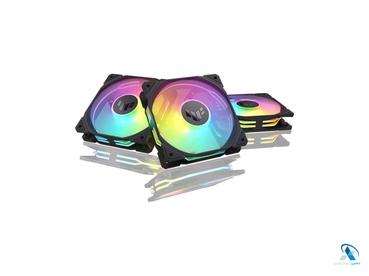 فن کیس ایسوس مدل TUF Gaming TR120 ARGB Fan (سه عدد فن)