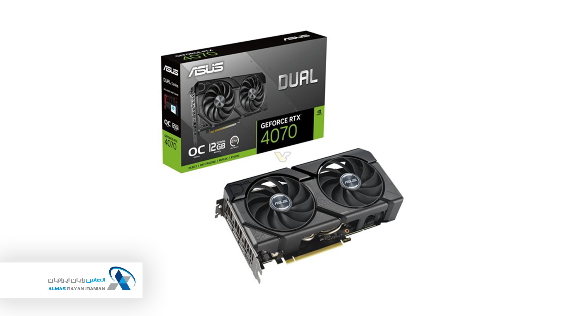 کارت گرافیک ایسوس ASUS-RTX-4070-GDDR6-EVO