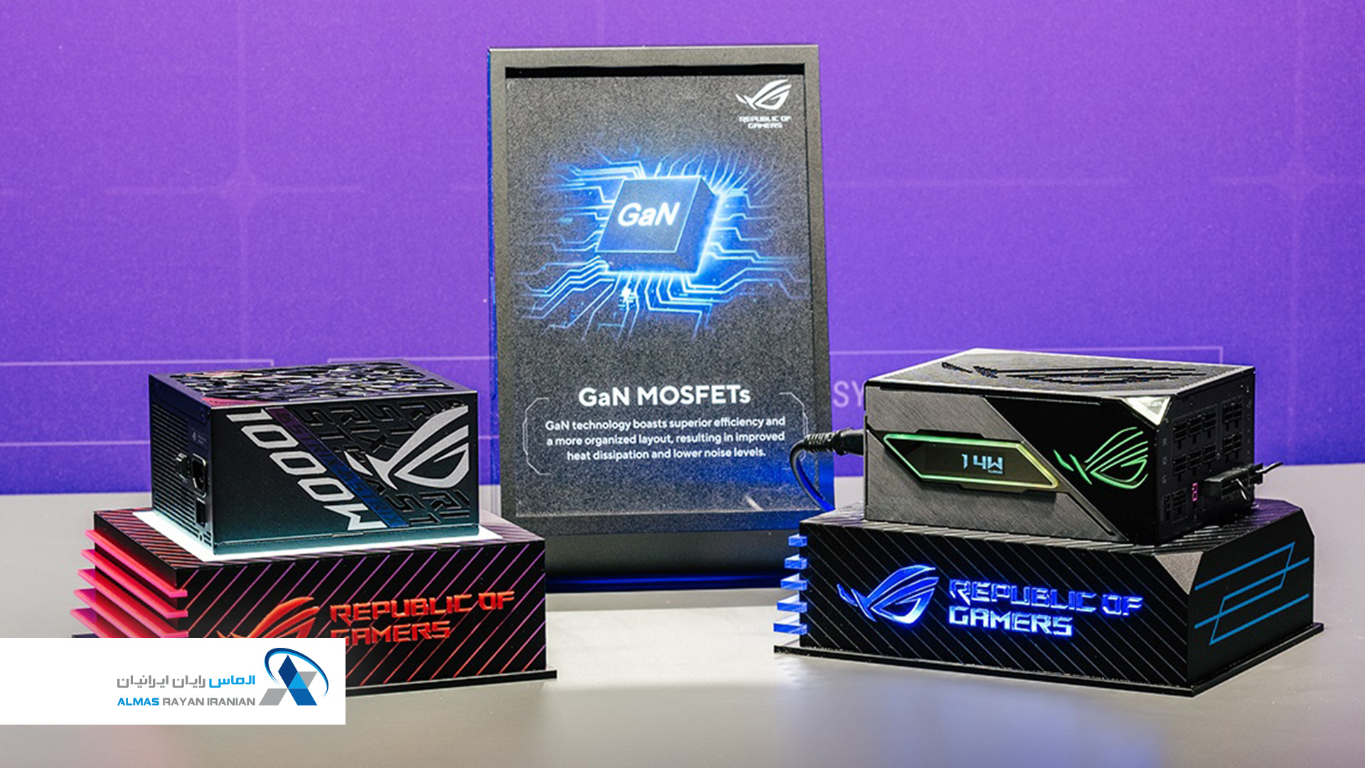 پاورهای ایسوس Asus-ROG-THOR-III-1600W---ROG-Strix-1000W-PSU