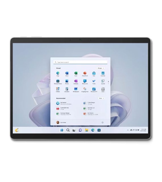 تبلت مایکروسافت Surface PRO 9 Intel i7-1255U - 16GB - 256Gb - IRIS - 13 Inch