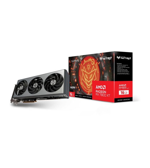 کارت گرافیک گیمینگ سافایر NITRO+ AMD Radeon RX 7800 XT 16GB