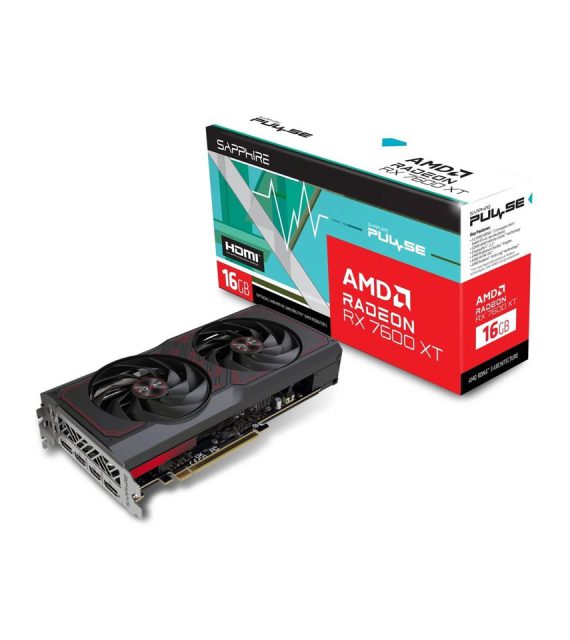 کارت گرافیک گیمینگ سافایر PULSE AMD Radeon RX 7600 XT 16GB