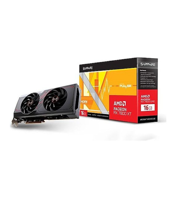کارت گرافیک گیمینگ سافایر PULSE AMD Radeon RX 7800 XT 16GB