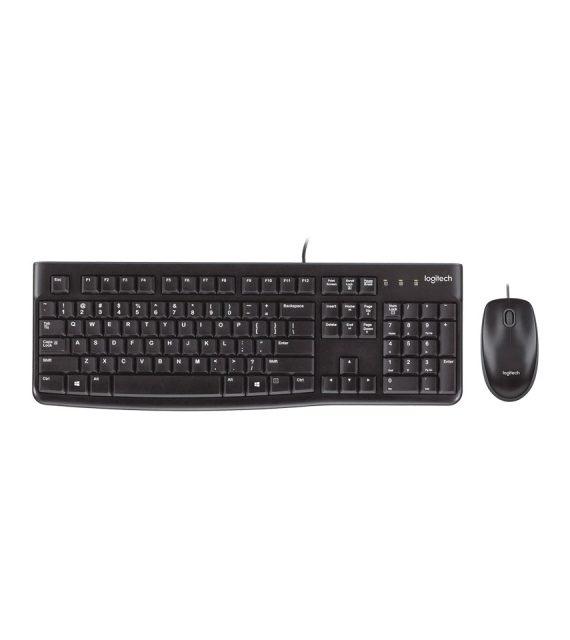 کیبورد و ماوس لاجیتک مدل MK120 Corded کیبورد و ماوس لاجیتک مدل MK120 Corded