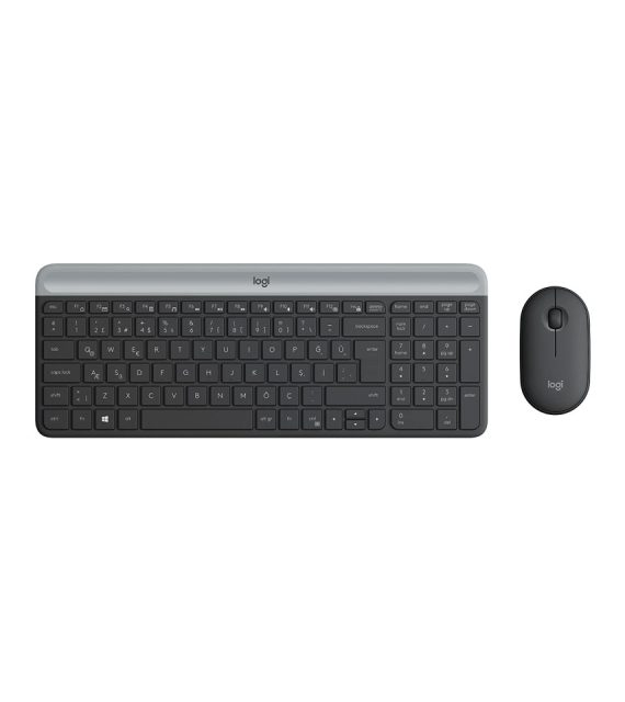 کیبورد و ماوس بی سیم لاجیتک مدل MK470 SLIM کیبورد و ماوس بی سیم لاجیتک مدل MK470 SLIM