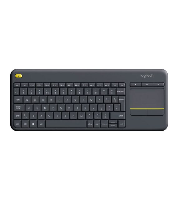 کیبورد بیسیم و تاچدار لاجیتک مدل K400 PLUS WIRELESS TOUCHSCREEN کیبورد بیسیم و تاچدار لاجیتک مدل K400 PLUS WIRELESS TOUCHSCREEN