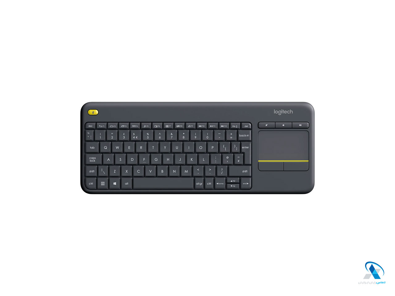 کیبورد بیسیم و تاچدار لاجیتک مدل K400 PLUS WIRELESS TOUCHSCREEN