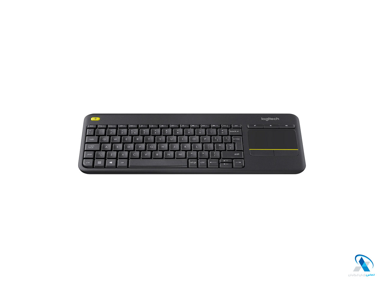 کیبورد بیسیم و تاچدار لاجیتک مدل K400 PLUS WIRELESS TOUCHSCREEN