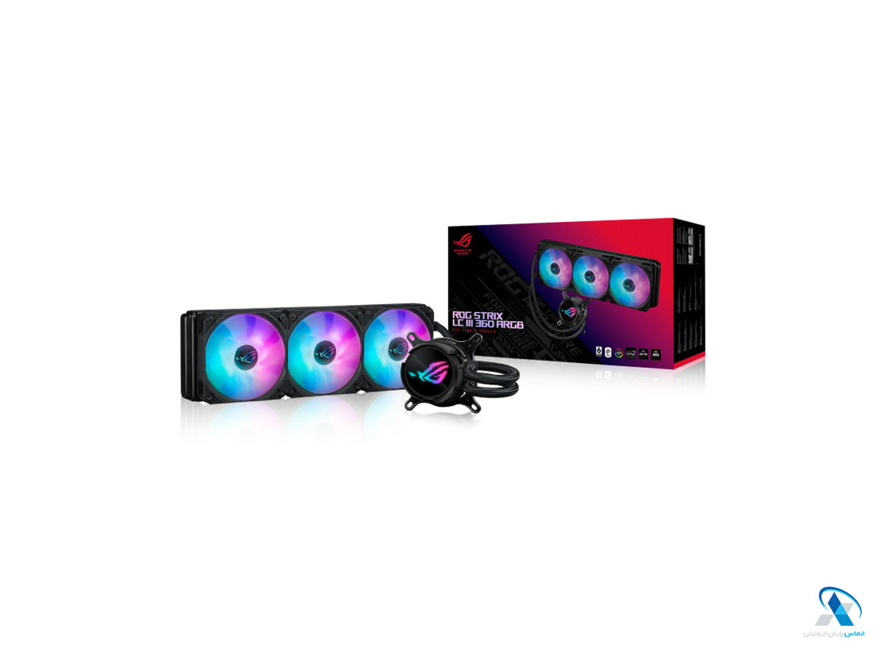 سیستم خنک کننده آبی ایسوس مدل ROG Strix LC III 360 ARGB